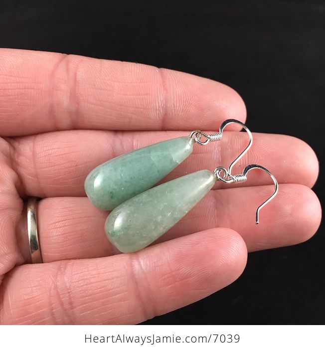 Green Aventurine Stone Jewelry Earrings - #1NCMiGye9LU-3