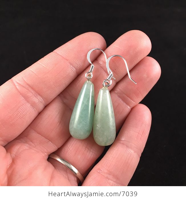Green Aventurine Stone Jewelry Earrings - #1NCMiGye9LU-1