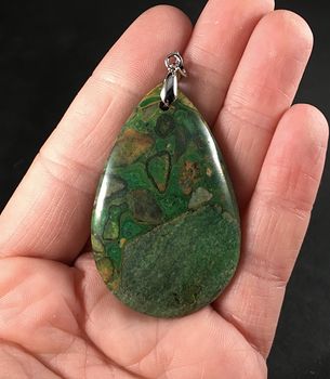 Green Choi Finches Stone Jewelry Pendant #Yllp7m3BfXs
