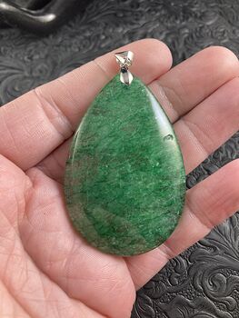 Green Drusy Crystal Stone Jewelry Pendant #tDgJbjTPiwA