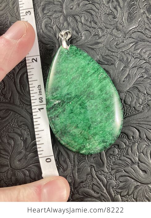 Green Drusy Crystal Stone Jewelry Pendant - #tDgJbjTPiwA-3