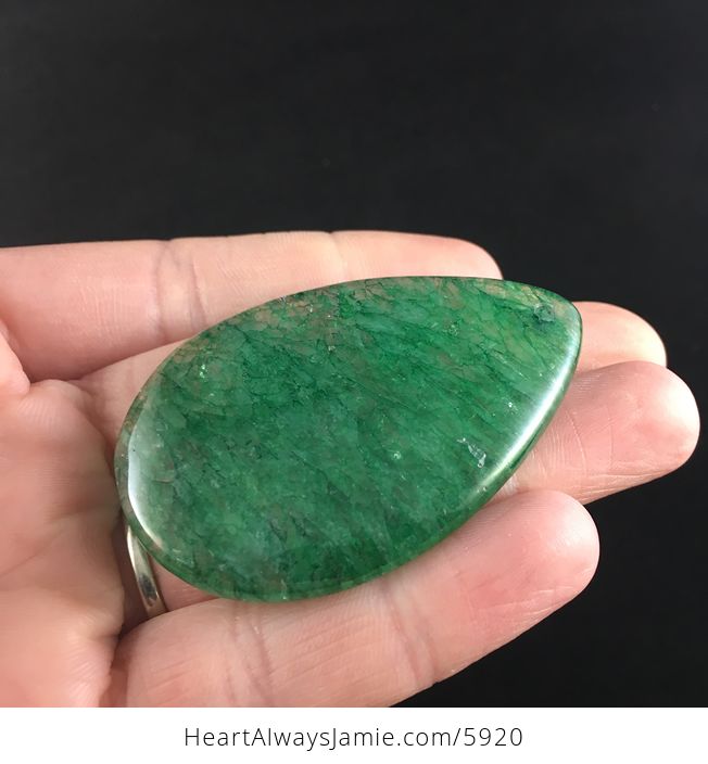 Green Drusy Stone Jewelry Pendant - #t3EjVWlHxQc-3