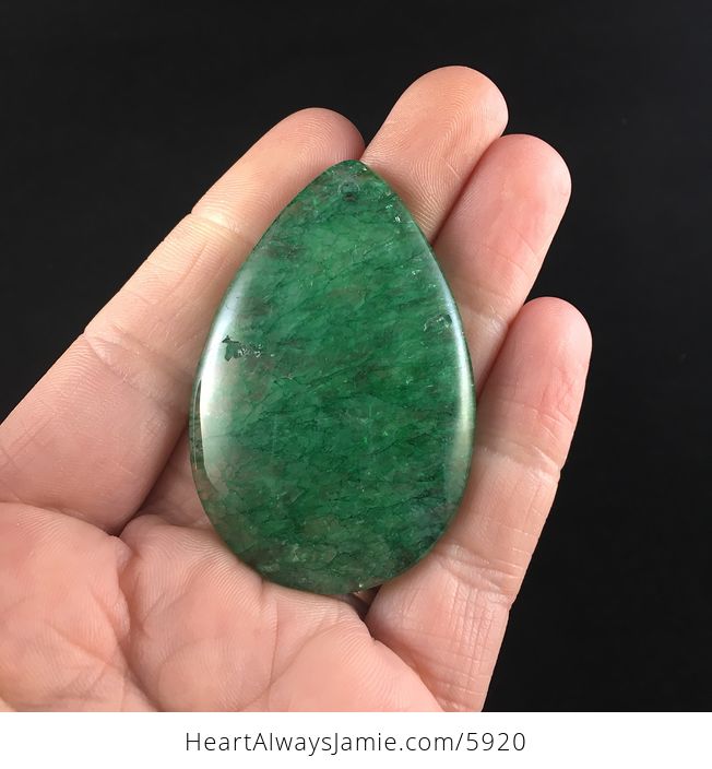 Green Drusy Stone Jewelry Pendant - #t3EjVWlHxQc-1