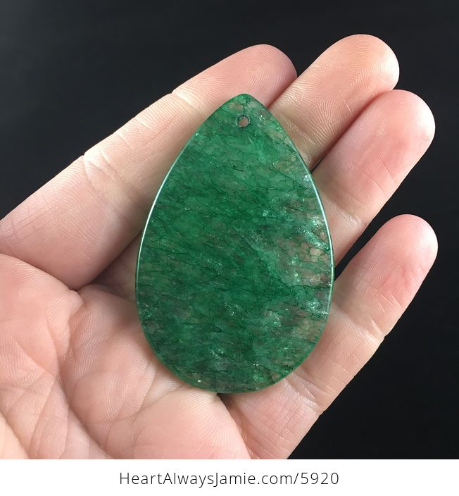 Green Drusy Stone Jewelry Pendant - #t3EjVWlHxQc-6