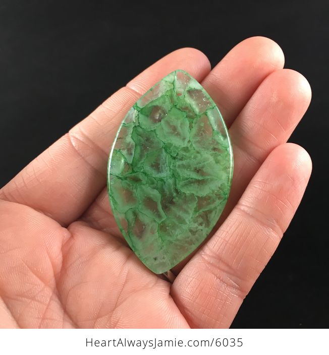 Green Druzy Stone Jewelry Pendant - #KVUyPwXFeDg-6