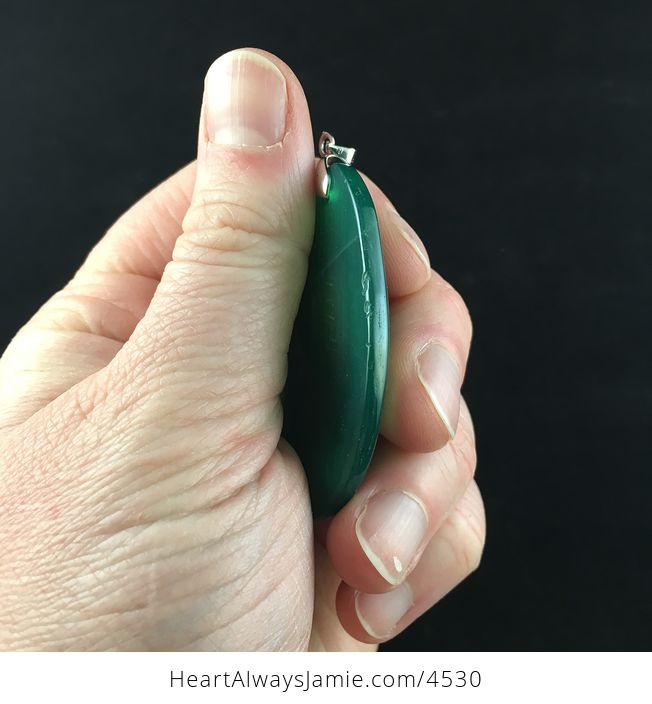 Green Druzy Stone Jewelry Pendant - #bmw6nbAdgdw-6