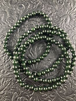 Green Goldstone 6mm Gemstone Crystal Jewelry Bracelet #5R1fHIG1sVs