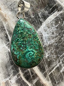Green Malachite Crystal Stone Jewelry Pendant #ysrxsyy16fw