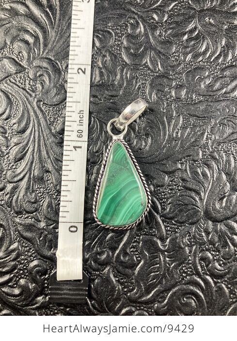 Green Malachite Crystal Stone Jewelry Pendant - #06oanI53Xow-3