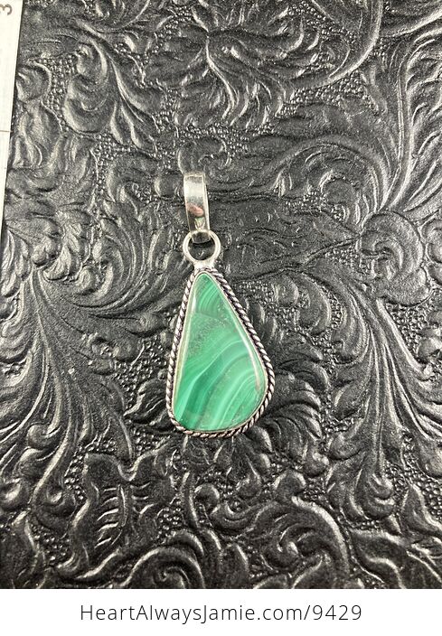 Green Malachite Crystal Stone Jewelry Pendant - #06oanI53Xow-2