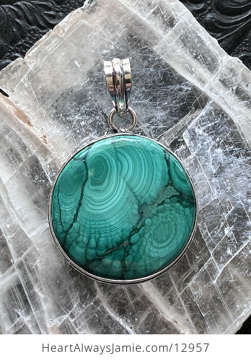 Green Malachite Crystal Stone Jewelry Pendant - #5QMXom3f6U4-5