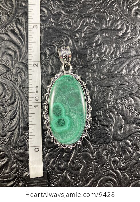 Green Malachite Crystal Stone Jewelry Pendant - #EeFBaGHoOkQ-1