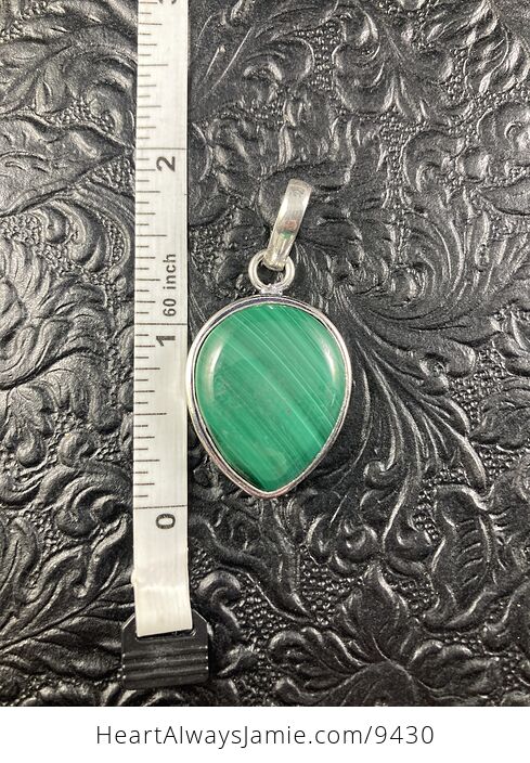 Green Malachite Crystal Stone Jewelry Pendant - #cmjveLsaQgc-1