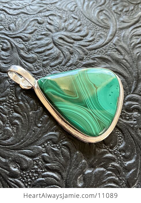 Green Malachite Crystal Stone Jewelry Pendant - #oQNhzVYOfY0-8