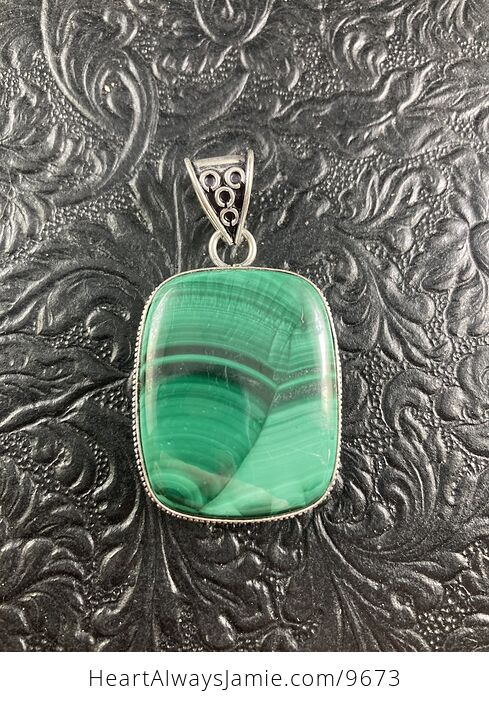 Green Malachite Crystal Stone Jewelry Pendant - #w0IdMUJLD5U-7