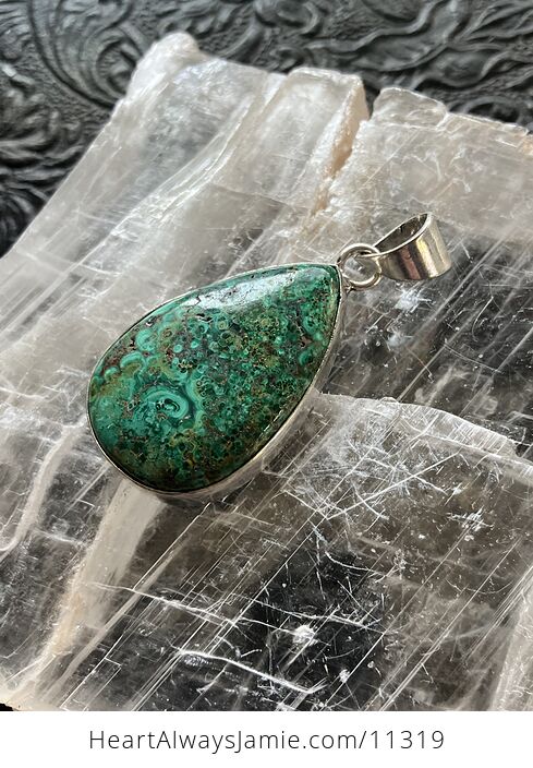 Green Malachite Crystal Stone Jewelry Pendant - #ysrxsyy16fw-6