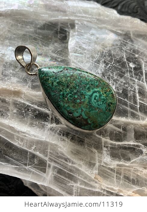 Green Malachite Crystal Stone Jewelry Pendant - #ysrxsyy16fw-5