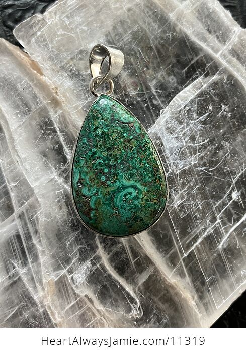 Green Malachite Crystal Stone Jewelry Pendant - #ysrxsyy16fw-4