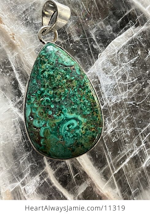 Green Malachite Crystal Stone Jewelry Pendant - #ysrxsyy16fw-1