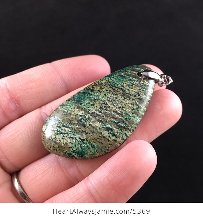 Green Serpentine Stone Jewelry Pendant - #xOOLCClHFTQ-3