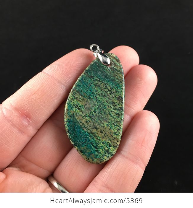Green Serpentine Stone Jewelry Pendant - #xOOLCClHFTQ-6