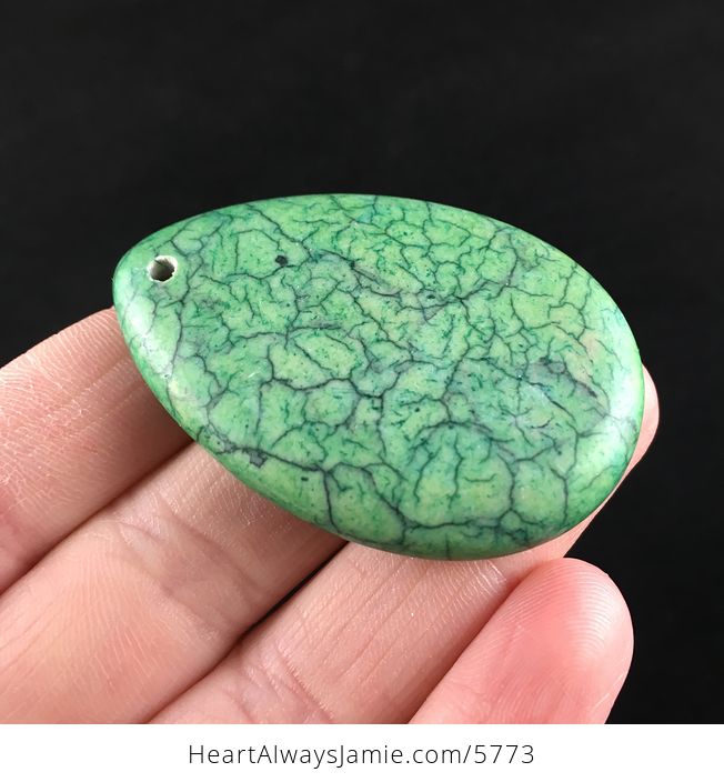 Green Turquoise Stone Jewelry Pendant - #1MIvMK9XvvA-4