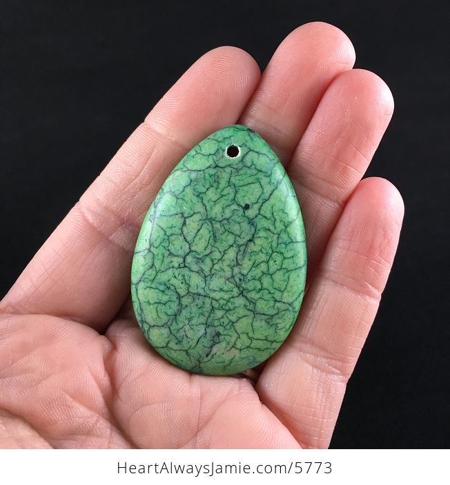 Green Turquoise Stone Jewelry Pendant - #1MIvMK9XvvA-1
