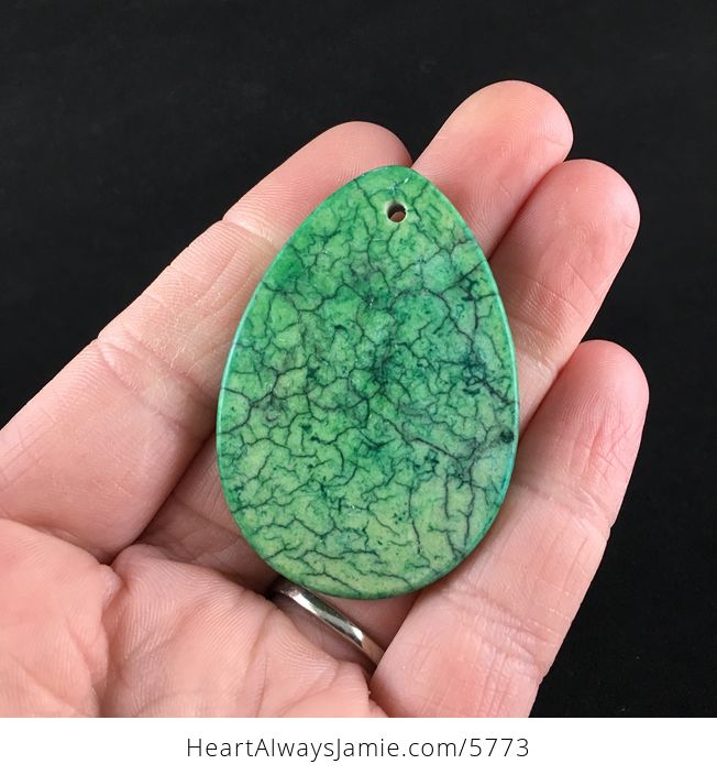 Green Turquoise Stone Jewelry Pendant - #1MIvMK9XvvA-6