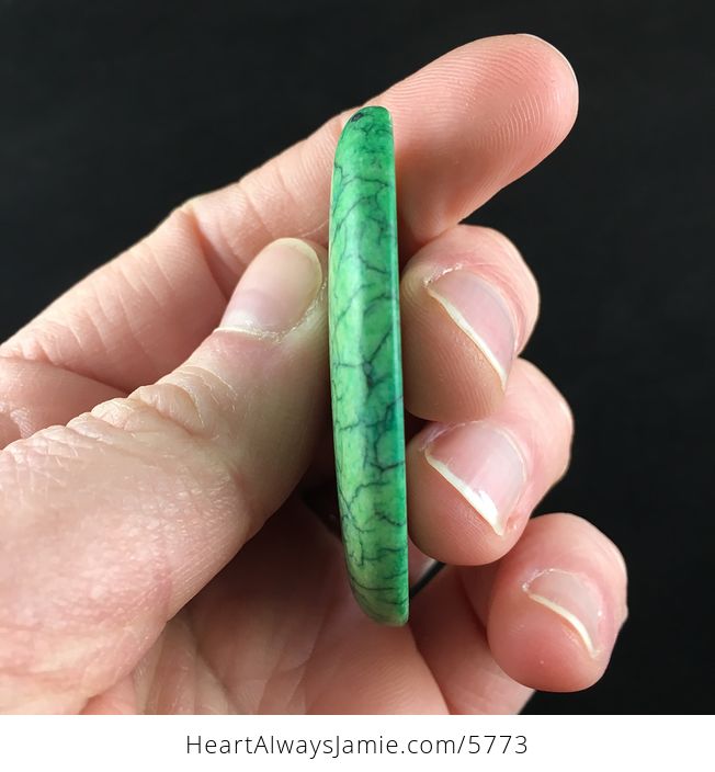 Green Turquoise Stone Jewelry Pendant - #1MIvMK9XvvA-5