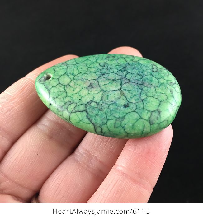 Green Turquoise Stone Jewelry Pendant - #Xk4iSselr2M-4
