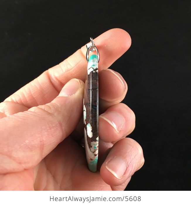 Green Turquoise Stone Jewelry Pendant - #ZN6T99X6smI-5