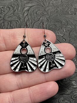 Halloween Ouija Planchette Goblet Witchy Earrings #YvTVqT4NxLM