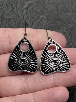 Halloween Ouija Planchette Mystical Eye Witchy Earrings #leBtsZbOpVA