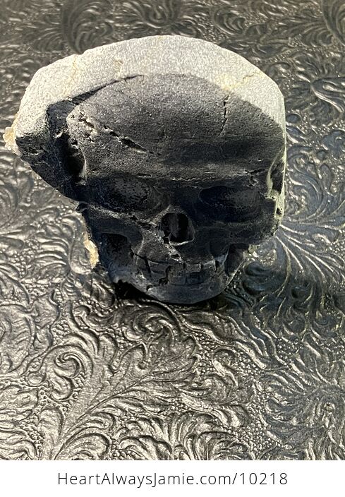 Hand Carved Human Skull Carved Crystal Stone Rock Figurine - #Bo3N9MRTo4M-7