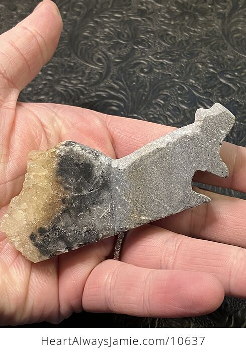 Hand Carved Stone Dinosaur Crystal Figurine - #qIpFF0ESu0c-6