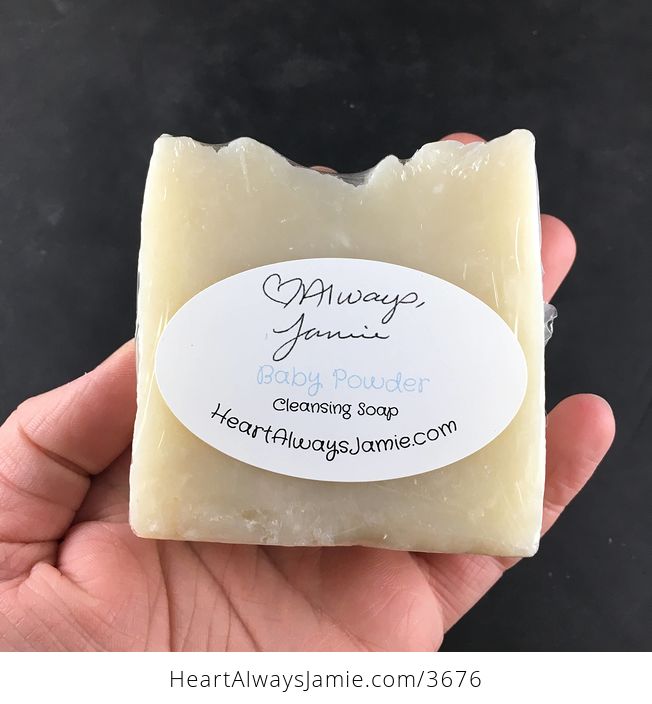 Handmade Baby Powder Kitchen Hand and Body Bar Soap Coconut and Olive Oil Base - #2SqrFdZMvp0-1