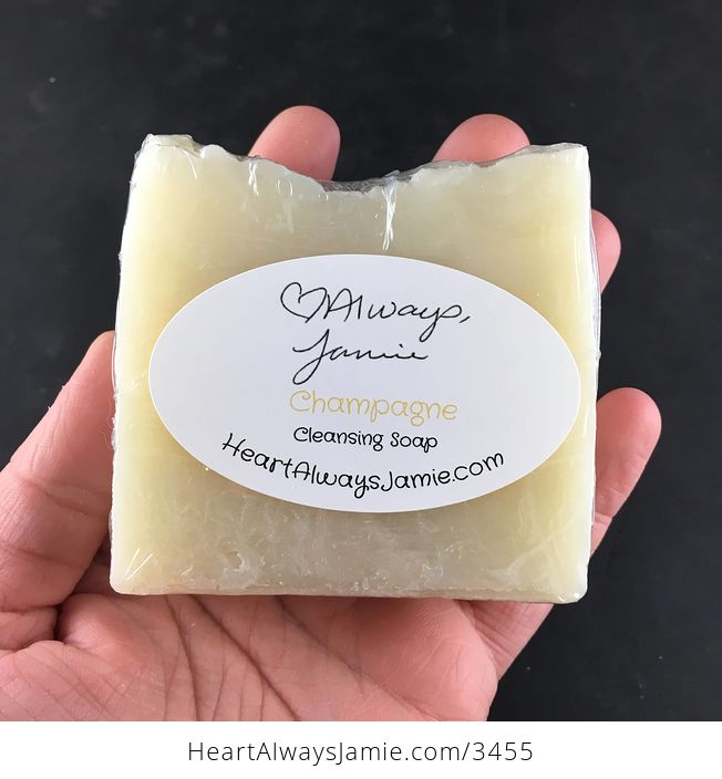 Handmade Champagne or Ginger Ale Kitchen Hand and Body Bar Soap Coconut and Olive Oil Base - #OPzqO6jorbI-1