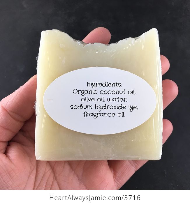 Handmade Cold Water Kitchen Hand and Body Bar Soap Coconut and Olive Oil Base - #APb5cbzIMb8-4