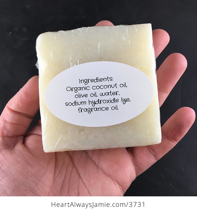 Handmade Crisp Cotton Kitchen Hand and Body Bar Soap Coconut and Olive Oil Base - #p0vfSC1Q68A-4