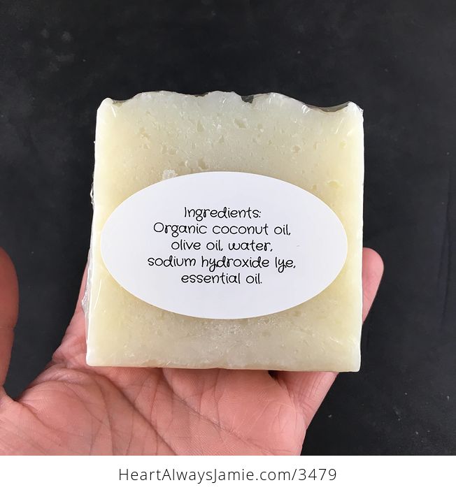 Handmade Peppermint Kitchen Hand and Body Bar Soap Coconut and Olive Oil Base - #rwlnGWvO4Lk-4