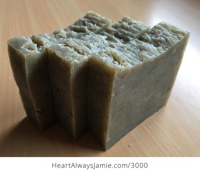 Handmade Sage Herb Kitchen Hand and Body Bar Soap Lightly Scented for Sensitive People Whole Loaf Can Be Made - #DGPJNbRHWxg-2