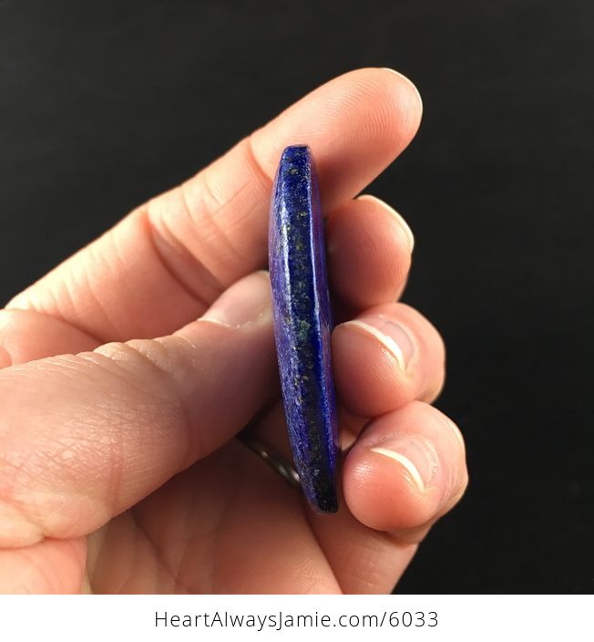 Heart Shaped Lapis Lazuli Stone Jewelry Pendant - #CC6UCsSwMwQ-5