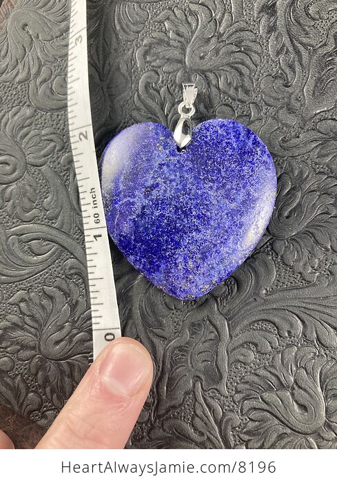 Heart Shaped Lapis Lazuli Stone Jewelry Pendant - #wjXlcj7sXs4-5