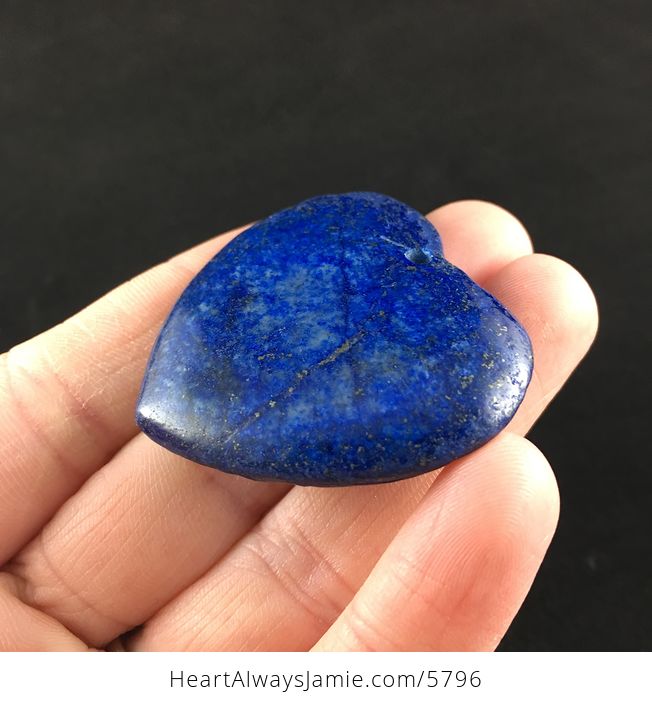 Heart Shaped Lapis Lazuli Stone Pendant Jewelry - #q0xA5Xl8Rvo-3