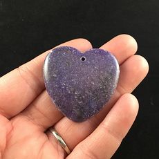 Heart Shaped Lepidolite Stone Jewelry Pendant #t6pKoilKZg8