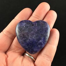 Heart Shaped Lepidolite Stone Jewelry Pendant #w8sj4UeTYJU