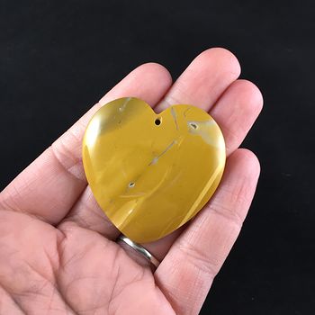 Heart Shaped Mookaite Stone Jewelry Pendant #cmDcL1btv38