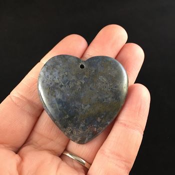 Heart Shaped Moss Agate Stone Jewelry Pendant #HRSEzWxc1xQ