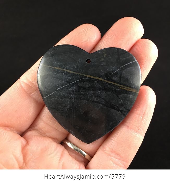 Heart Shaped Picasso Jasper Stone Jewelry Pendant - #gb3jsnXbTVQ-1