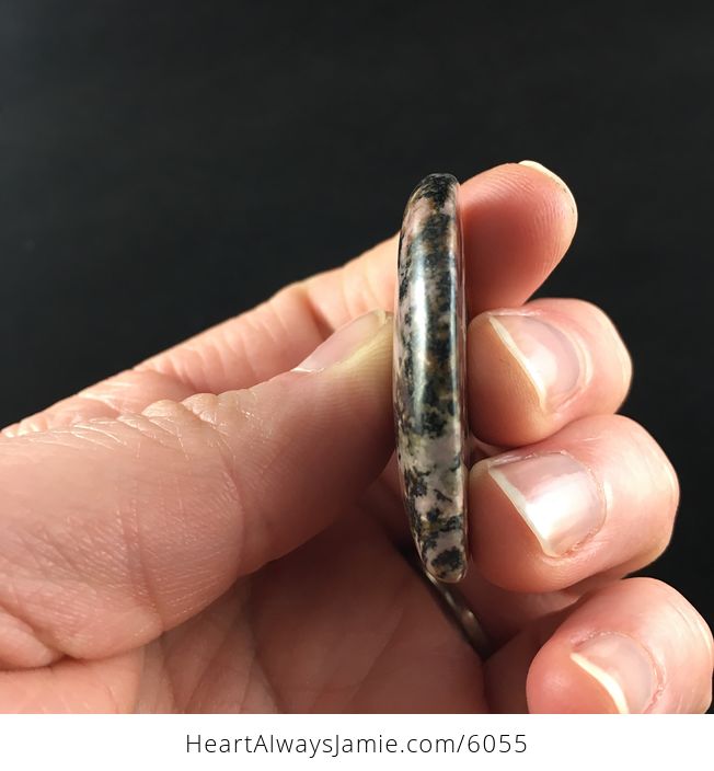 Heart Shaped Rhodonite Stone Jewelry Pendant - #AiZSYt1yCI0-5